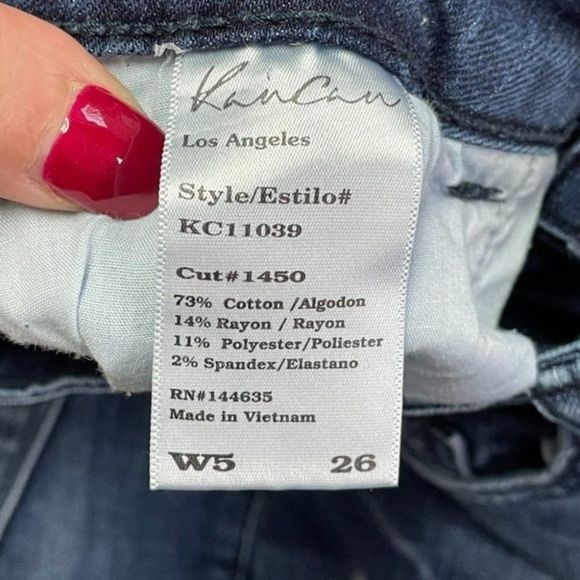 KanCan Los Angeles Womens Distressed Skinny Leg Denim Jeans Size 26 - Picture 6 of 12